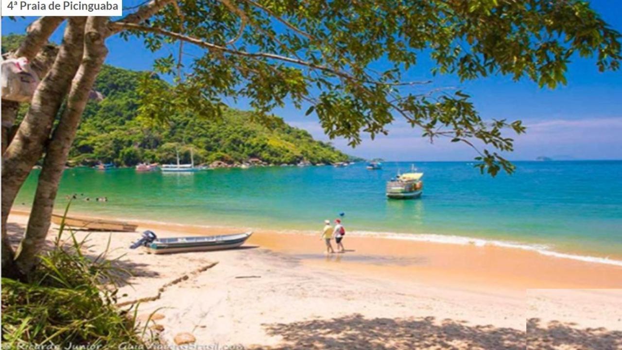 Apartamento Ubatuba - Praia Grande - 80M Da Praia - Ate 8 Pessoas - Praia Grande Ubatuba - 2 Quartos Eksteriør bilde