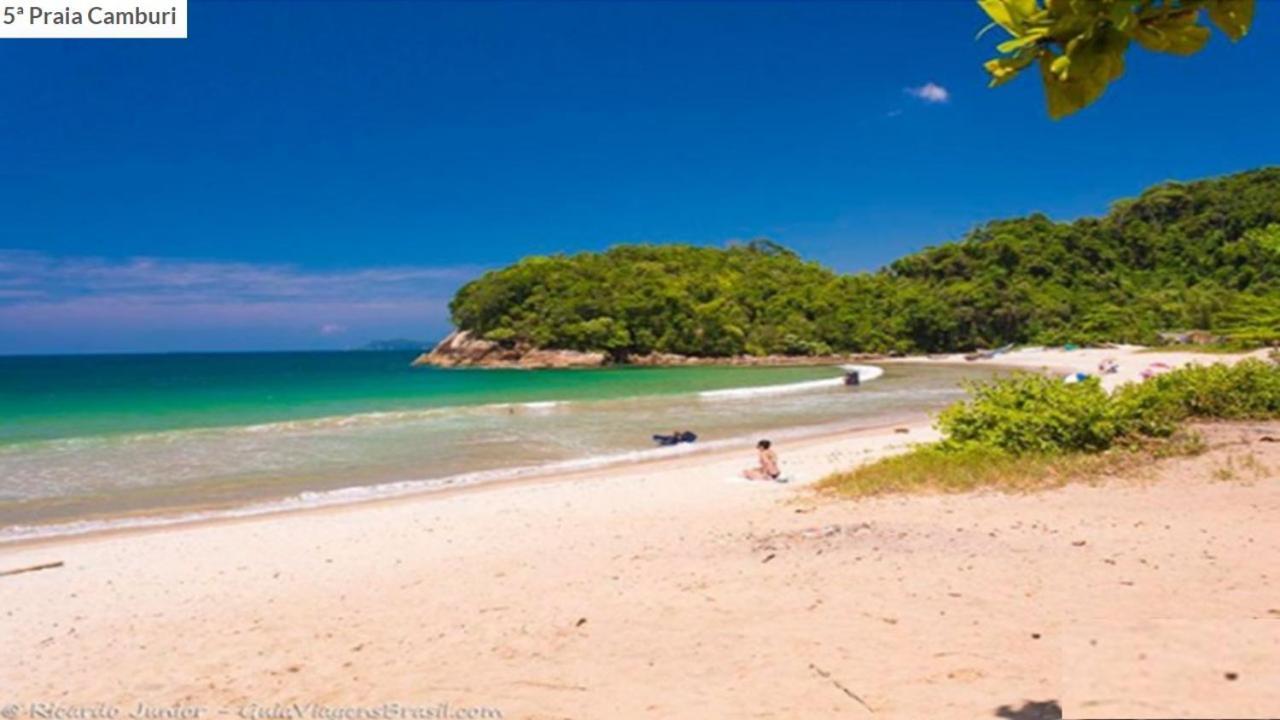 Apartamento Ubatuba - Praia Grande - 80M Da Praia - Ate 8 Pessoas - Praia Grande Ubatuba - 2 Quartos Eksteriør bilde